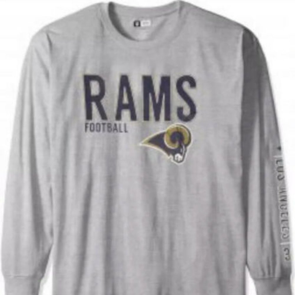 Los Angeles Rams Big And Tall Long Sleeve Shirt